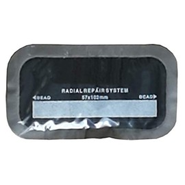 HARZOLE USA Style Heavy Duty Radial ply SP-2203 One ply 2-1/4" x 4" 57x102mm 10pcs Tire Repair Adhesive Tyre Patch/Radial Vulcanized Rubber Patch tire Puncture Seal