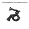 Vcufflinks Adjustable Motorcycle Handlebar Mount for GoPro Hero 12/11/10/9/8/7/6/5 Black,