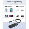 USB Hub, ORICO 4 Ports USB Hub 3.0 USB Adapter,