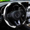 Car Steering Wheel Cover for 14.5–15 Inch Wheels – PU