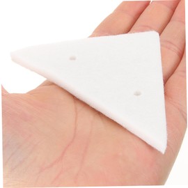 Mikinona 1set Window Cleaning Squeegee Refill Rubber Blades and Sponge Cloth Flexible Water Streak Removal Tool for Glass Surfaces for Windows Mirrors and Showers Kit Cotton Pads and Lt