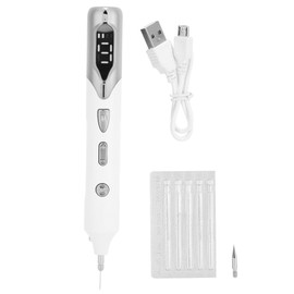 Electric Freckle Removal Pen 9 Gears Adjustment Painless Spots Pigment Removal PenSilver