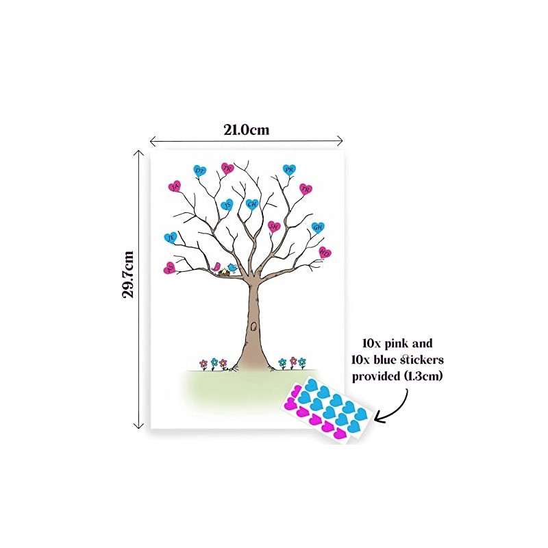 Baby Prediction Tree - Baby Shower - Guess Is It
