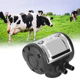 Nikou Pneumatic Pulsator - 50 to 180 PPM Adjustable Speed Milker L80 for Cow Sheep Milking Machine with 2 Outlets Design