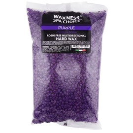 Waxness Spa Choice Rosin Free Multidirectional Hard Wax Purple 2.2 lb / 1 kg