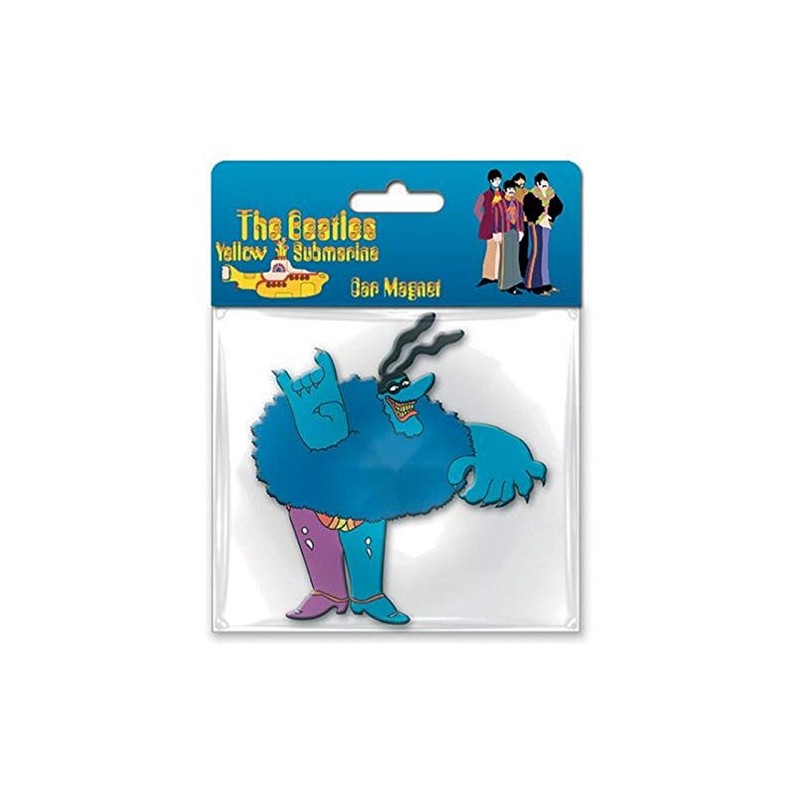 Yellow Submarine Chief Blue Meanie Car Magnet