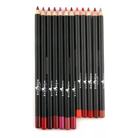 Italia Set De Delineador De Labios Ultra Fino De Italia Deluxe Paqu