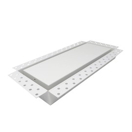 Fittes Flush Wall Vent [Luxe] - 6"x14" - Satin White