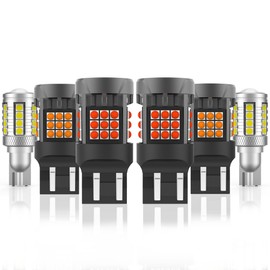 FAXCARS 6PCS Super Bright LED Tail Light Kits for Honda Accord 2013-2017 Back Up + Brake/Tail + Rear Turn Signal Light Bulb Combo, Built In Resistor With Turbo Fan Anti Hyper Flash