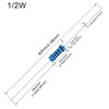 EDGELEC 100pcs 39 ohm Resistor 1/2w (0.5Watt) ±1% Tolerance Metal