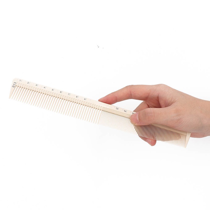 10Pcs Professional Hairdressing Comb Barber Hair Styling Cutting Comb with