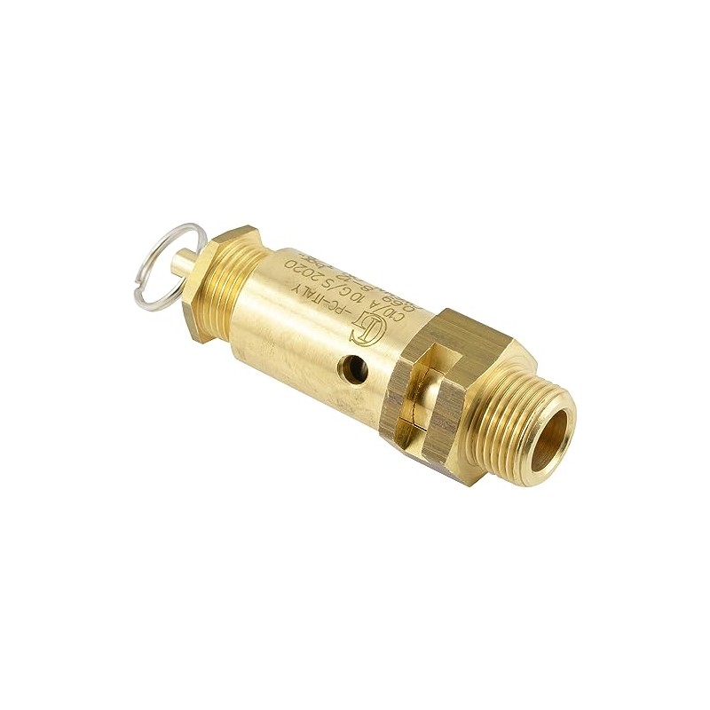 Fittingteile Brass Safety Valves Adjustable (Not Component Tested) Boiler Compressed