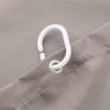 AooHome Short Shower Curtain 72 x 66 Inch, Fabric Shower