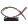 Dicksons Ichthys Ichthus Jesus Fish - 8 x 4 Inch