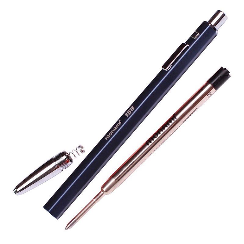Monami 153 Id, Ball Point, Identity Limited Special 1.0mm Metal