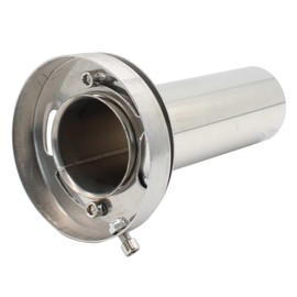 Funriche Inner Silencer, Car, Motorcycle, Muffler, Silencer, Stainless Steel, General Purpose, Noise Reducing, Volume Adjustable, Diameter 3.3 x 3.8 inches (85 cm), 3.8 inches (97 mm), 3.8 inches (97