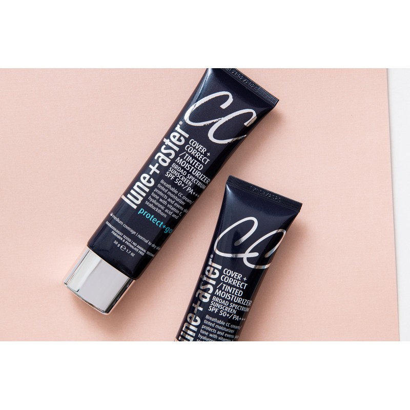 Lune+Aster CC Cream Broad Spectrum SPF 50+/PA+++- Light- Medium coverage