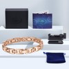 JEROOT Titanium Magnetic Bracelet for Women - Adjustable Size, 3500