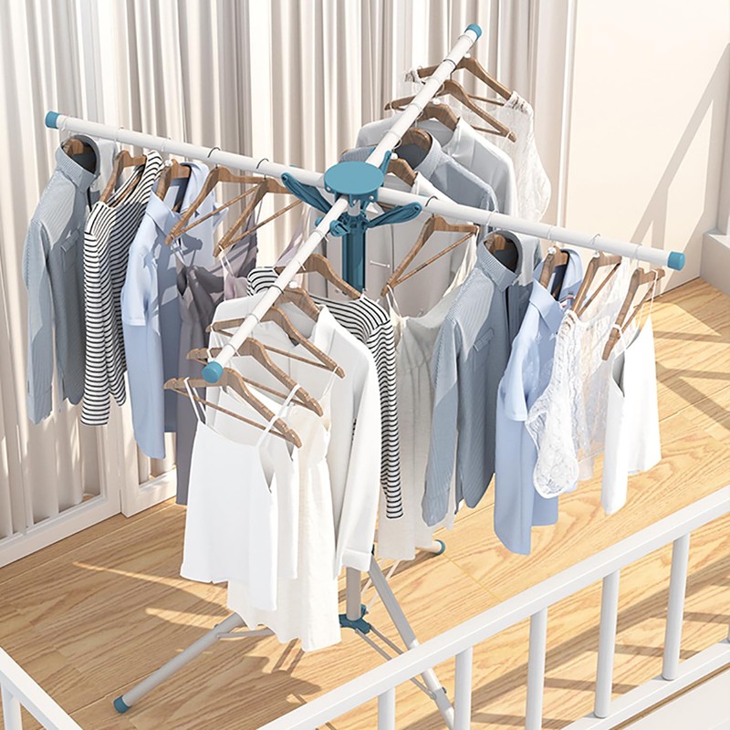 AUGMIRR Clothes Drying Racks, Height-Adjustable 52 Inches Updated Version,Stainless Steel