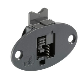 Hettich - Ferrure De Porte - Pièce De Guidage À Visser Pour Armoires À 2 Portes Rentrantes