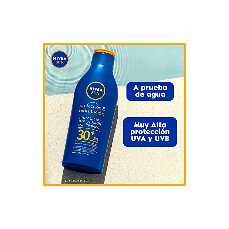 Protector Solar Corporal NIVEA SUN Proteccin E Hidratacin Fps30 200Ml,