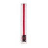 Playwell Martial Arts Cotton White Belt With Coloured Stripes Grading