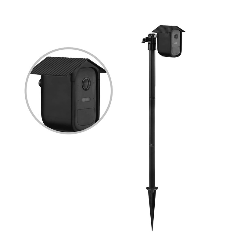 TIUIHU Spike Pole Mount Ground Stake with Protective Case for