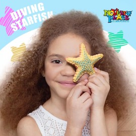 Novelty Place 6 Pcs Diving Starfish Pool Toys for Kids -  Underwater Dive Throw Toy Set