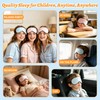 2 Pack Silk Kids Sleep Mask - Soft Skin-Friendly Adjustable