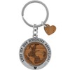 GRUSS & CO Keyring, multicoloured, Adventure wood motif
