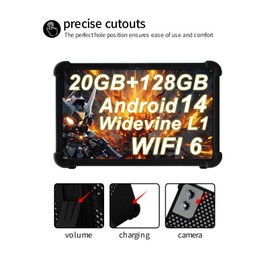 for JUEDUR R700 10 inch Android Tablet Case,BOVUGAC Soft Silicone with Capacitive Pen,Heat Dissipation Design,Adjustable Stand,Shockproof,Kids Friendly(Black)