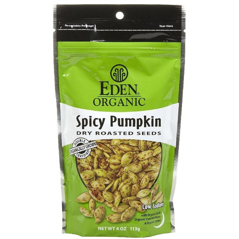 Eden Organic Spicy Pumpkin Seeds, 4 oz