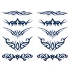 Jagua Tattoo Tattoo Stickers, 2 Weeks Disappearing Henna Tattoo Real