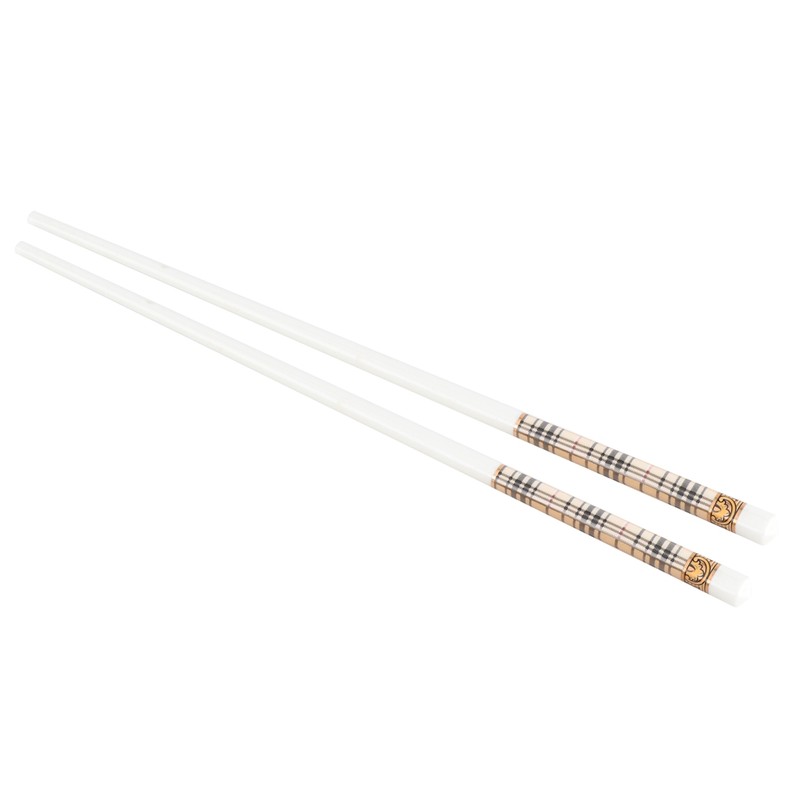 10 Pairs Ceramic Chopsticks Household Tableware Cutlery for Home Hotel