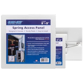 EASY-EXS Access Panels Spring-Fit 8"x8" (External 10"x10") Square (2)