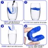 10 Protectores Bucales Deportivos Guardia de Goma Armadura de Dientes