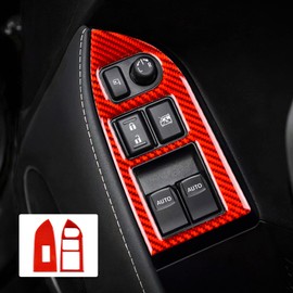 AIRSPEED Subaru BRZ ZC6 Toyota 86 ZN6 Dedicated Door Window Button Door Switch Cover Interior Panel Carbon Fiber 2012-2020 Applicable Dirt Resistant Scratch Resistant Accessory Interior Parts Right