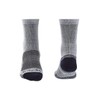 Bridgedale HIKE Lightweight Merino Performance 3/4 Crew Original-Men's- Medium-Silver /