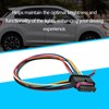Tail Lights Connector Pigtail Plug Wire Harness Compatible with Fiat