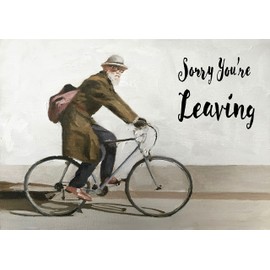 James Coates Sorry You're Leaving A5 Card for Colleagues or Colleagues