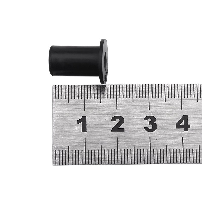 ecrou Caoutchouc m5,Kayak Well Nuts, 6pcs M5 Durable Rubber Well