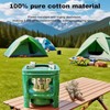 100PCS Cotton Kerosene Stove Wick， Heater ReplacementWick， Pure Cotton Camping