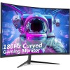 Z-EDGE UG24 24" 1080P FHD 180Hz 1ms Curved Gaming Monitor,
