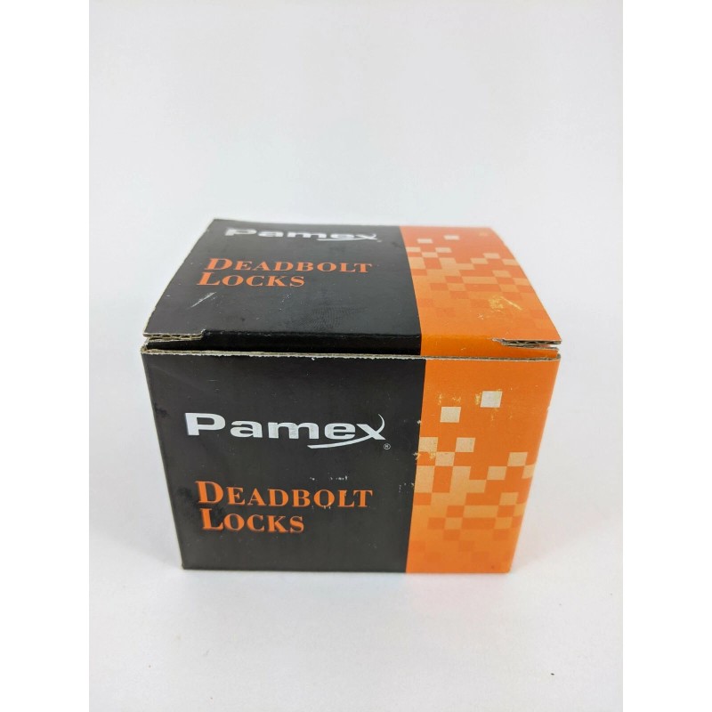 Pamex Interior Deadbolt Thumb Turn Satin Stainless Steel Keyless Security