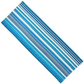 GORGECRAFT 120 x 43 cm Replacement Covers for Beach Sling Chairs Made of Canvas for Outdoor Lounge Chair Replacement Covers Dark Cyan Portable Recliner Fabric for Sunbathing Relaxing in the Garden and