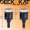 1-1/4 Inch Diamond Hole-Saw Bits with Pilot Drill Bit -
