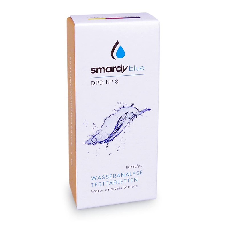 smardy 50 Photometer Test Tablets DPD3 for Analysis of Total