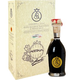 Traditional Balsamic Vinegar of Reggio Emilia PDO - Oro (Gold Label) - More Than 25 Years - Selected by PARMAshop