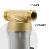 Solimeta Spin Down Sediment Water Filter: 50/100 Micron Precision, Plug
