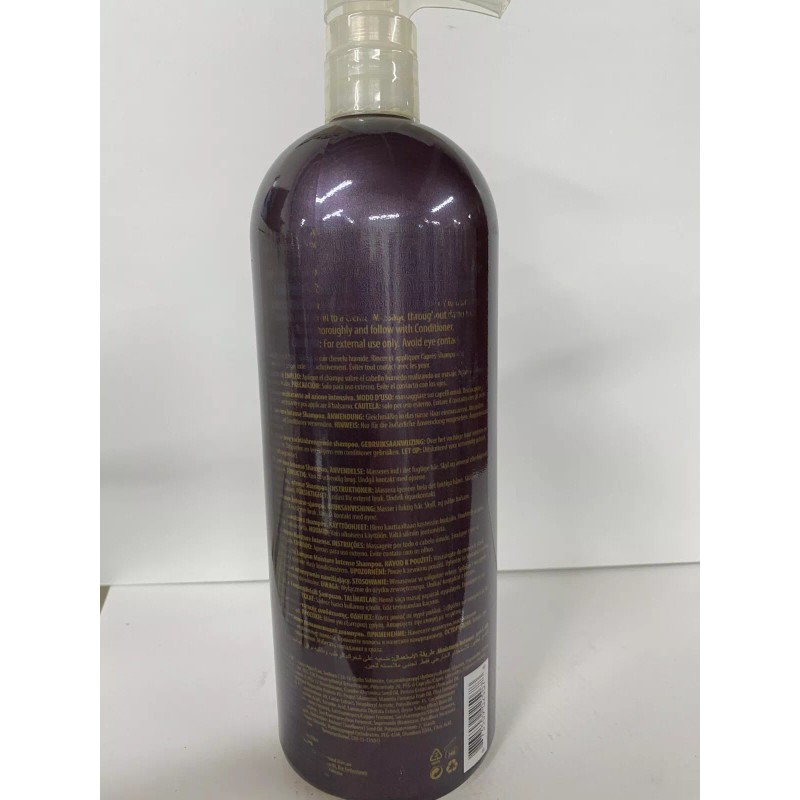 Alterna anti aging moisture intense oil creme shampoo liter low